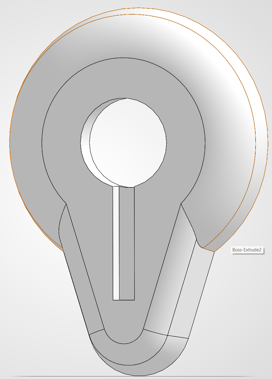 Final model before render